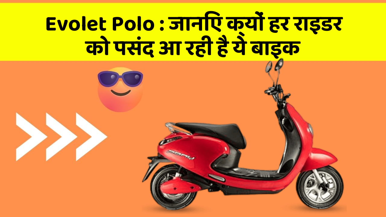 Evolet Polo: जानिए क्यों हर राइडर को पसंद आ रही है ये बाइक